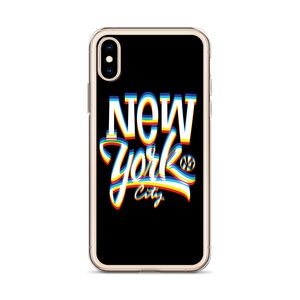 New York City Glitch iPhone Case by Design Express