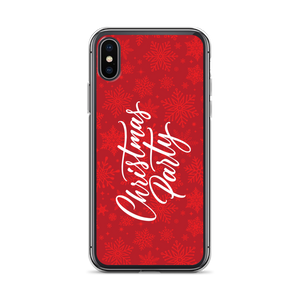 iPhone X/XS Christmas Party iPhone Case by Design Express