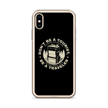 Don't Be Tourist, Be A Traveller iPhone Case by Design Express