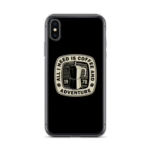 iPhone X/XS All I Need Is Coffee And Adventure iPhone Case by Design Express