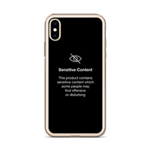 Sensitive Content (Funny) iPhone Case by Design Express