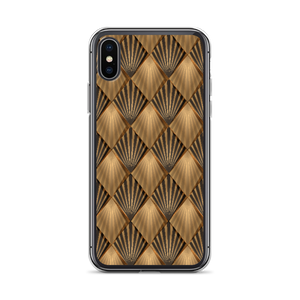 iPhone X/XS Golden Art Deco Pattern iPhone Case by Design Express