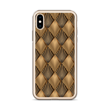 Golden Art Deco Pattern iPhone Case by Design Express