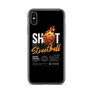 iPhone X/XS Shoot Streetball iPhone Case by Design Express