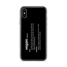 iPhone X/XS Vegan Dictionary iPhone Case by Design Express