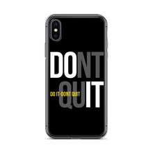 iPhone X/XS Do It, Don't Quit (Motivation) iPhone Case by Design Express