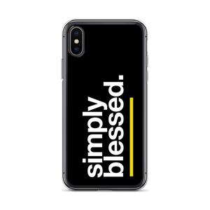 iPhone X/XS Simply Blessed (Sans) iPhone Case by Design Express