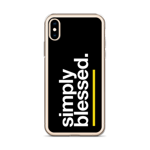 Simply Blessed (Sans) iPhone Case by Design Express