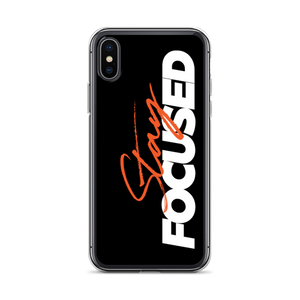 iPhone X/XS Stay Focused (Motivation) iPhone Case by Design Express