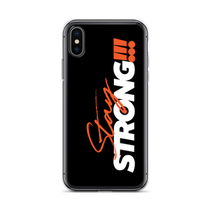 iPhone X/XS Stay Strong (Motivation) iPhone Case by Design Express