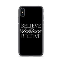 iPhone X/XS Believe Achieve Receieve iPhone Case by Design Express