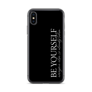 iPhone X/XS Be Yourself Quotes iPhone Case by Design Express