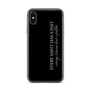 iPhone X/XS Every saint has a past (Quotes) iPhone Case by Design Express