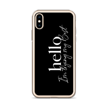Hello, I'm trying the best (motivation) iPhone Case by Design Express