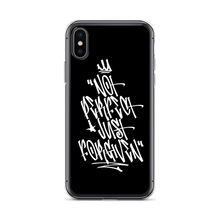 iPhone X/XS Not Perfect Just Forgiven Graffiti (motivation) iPhone Case by Design Express