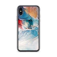 iPhone X/XS Colorful Marble Liquid ink Art Full Print iPhone Case by Design Express