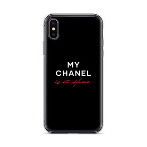iPhone X/XS My Chanel is at Home (Funny) iPhone Case by Design Express