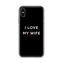 iPhone X/XS I Love My Wife (Funny) iPhone Case by Design Express