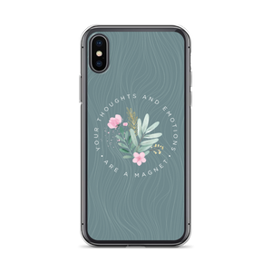 iPhone X/XS Your thoughts and emotions are a magnet iPhone Case by Design Express