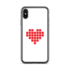 iPhone X/XS I Heart U Pixel iPhone Case by Design Express