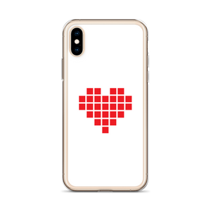 I Heart U Pixel iPhone Case by Design Express