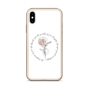 the happiness of your life deppends upon the quality of your thoughts iPhone Case by Design Express