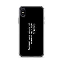 iPhone X/XS Remember Quotes iPhone Case by Design Express