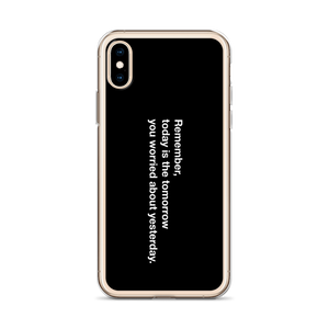 Remember Quotes iPhone Case by Design Express