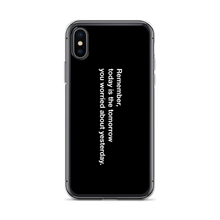 iPhone X/XS Remember Quotes iPhone Case by Design Express