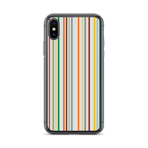 iPhone X/XS Colorfull Stripes iPhone Case by Design Express