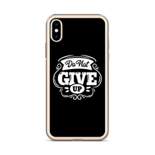 Do Not Give Up iPhone Case by Design Express