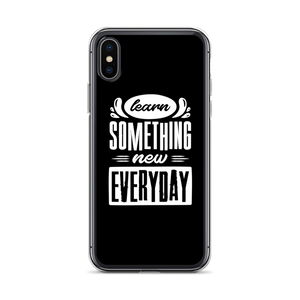 iPhone X/XS Learn Something New Everyday iPhone Case by Design Express