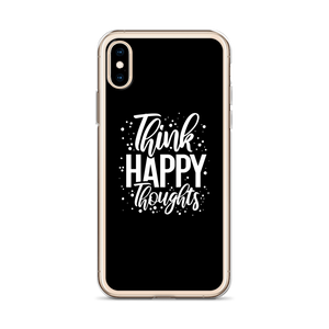 Think Happy Thoughts iPhone Case by Design Express