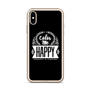 Color Me Happy iPhone Case by Design Express