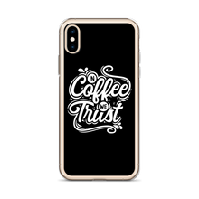 In Coffee We Trust iPhone Case by Design Express