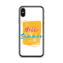 iPhone X/XS Hello Summer iPhone Case by Design Express