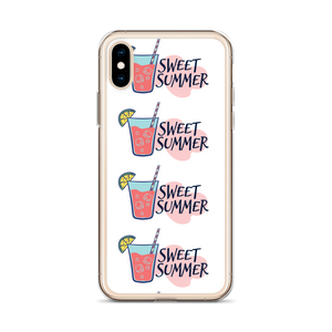 Drink Sweet Summer iPhone Case by Design Express