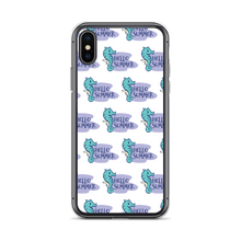 iPhone X/XS Seahorse Hello Summer iPhone Case by Design Express