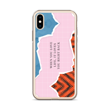 When you love life, it loves you right back iPhone Case by Design Express