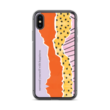 iPhone X/XS Surround Yourself with Happiness iPhone Case by Design Express