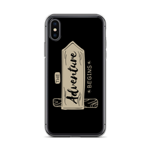 iPhone X/XS the Adventure Begin iPhone Case by Design Express