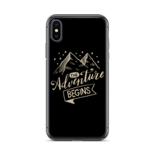 iPhone X/XS The Adventure Begins iPhone Case by Design Express