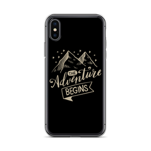 iPhone X/XS The Adventure Begins iPhone Case by Design Express