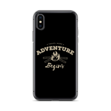 iPhone X/XS Travel More Adventure Begins iPhone Case by Design Express