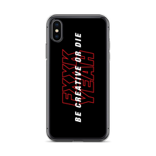 iPhone X/XS Be Creative or Die iPhone Case by Design Express