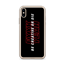 Be Creative or Die iPhone Case by Design Express