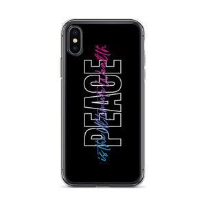 iPhone X/XS Peace is the Ultimate Wealth iPhone Case by Design Express