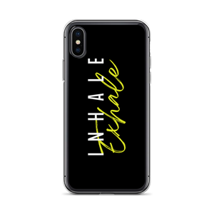 Inhale Exhale Clear Case for iPhone®