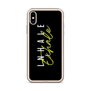 Inhale Exhale Clear Case for iPhone®