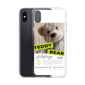 Teddy Bear Hystory iPhone Case by Design Express